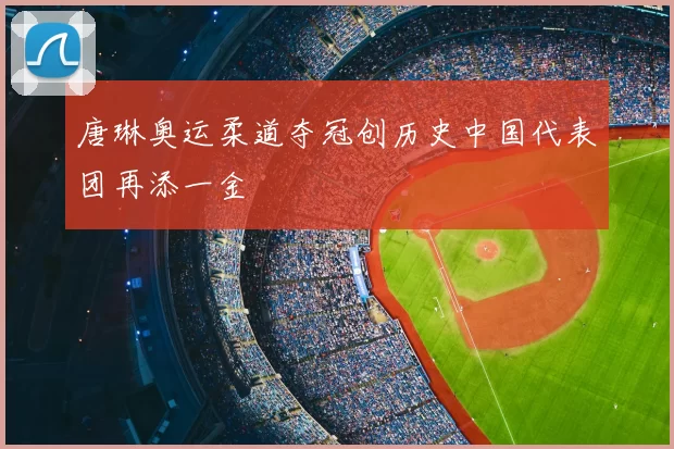 唐琳奥运柔道夺冠创历史中国代表团再添一金